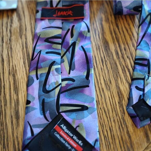 Jerry Garcia silk tie - Picture 2 of 3